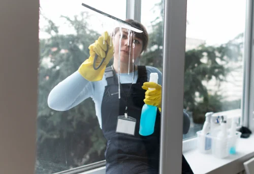 Nettoyage de vitres intérieures et extérieures à Châtenois